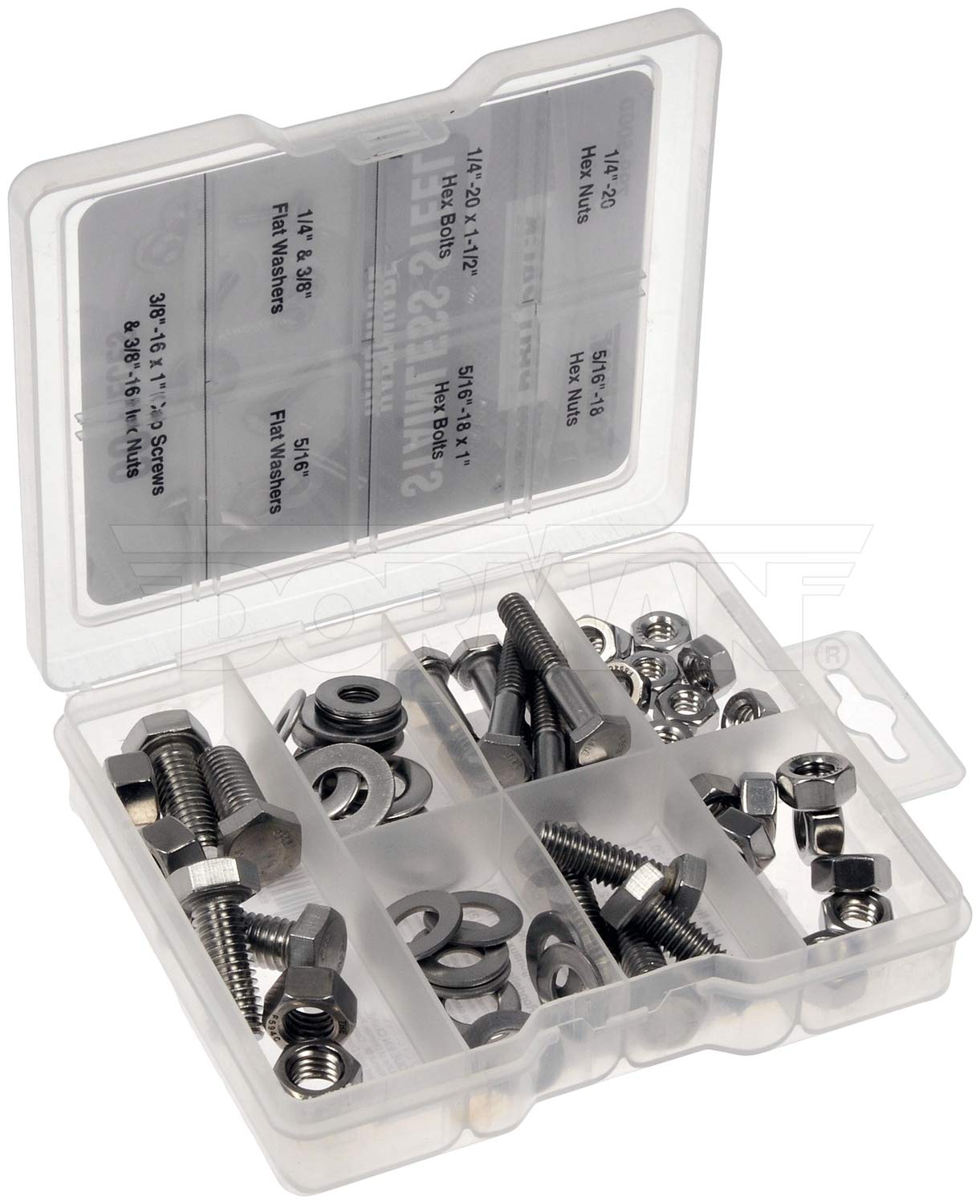 Pro Pack Dorman 799-500D: Stainless Steel Hardware - 60 Pieces