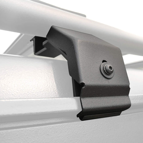 Go Rhino Mounting Kit SRM - 4 Gutter Mounts | Mild Steel, Textured Black | 5910010T | Fits Go Rhino SRM300, SRM400, SRM500, & SRM600 Roof Racks (Excludes SRM300 Racks on Jeep Wrangler)