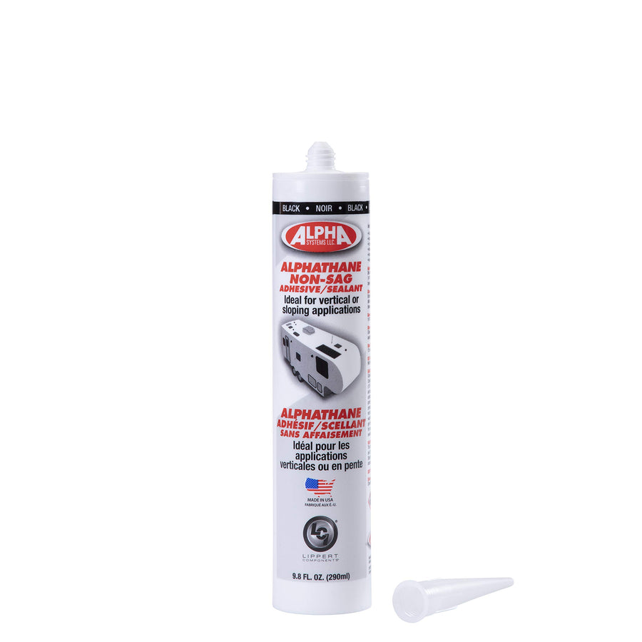 Non-Sag Sealant 5160 ALPHATHANE for 5th Wheel RVs, Travel Trailers and Motorhomes