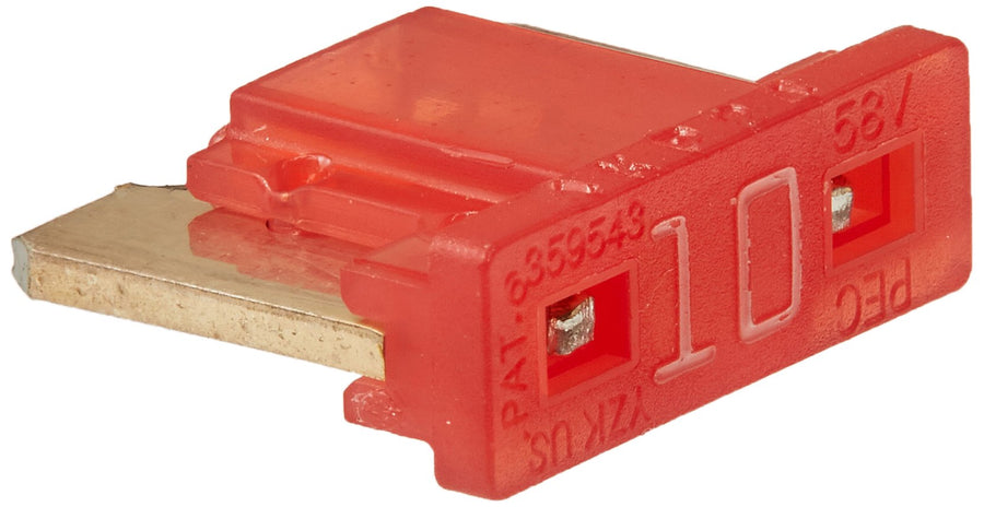 Bussmann 10 Amp Low Profile ATM Blade Fuse BP/ATM-10LP-RP, 5 Pack