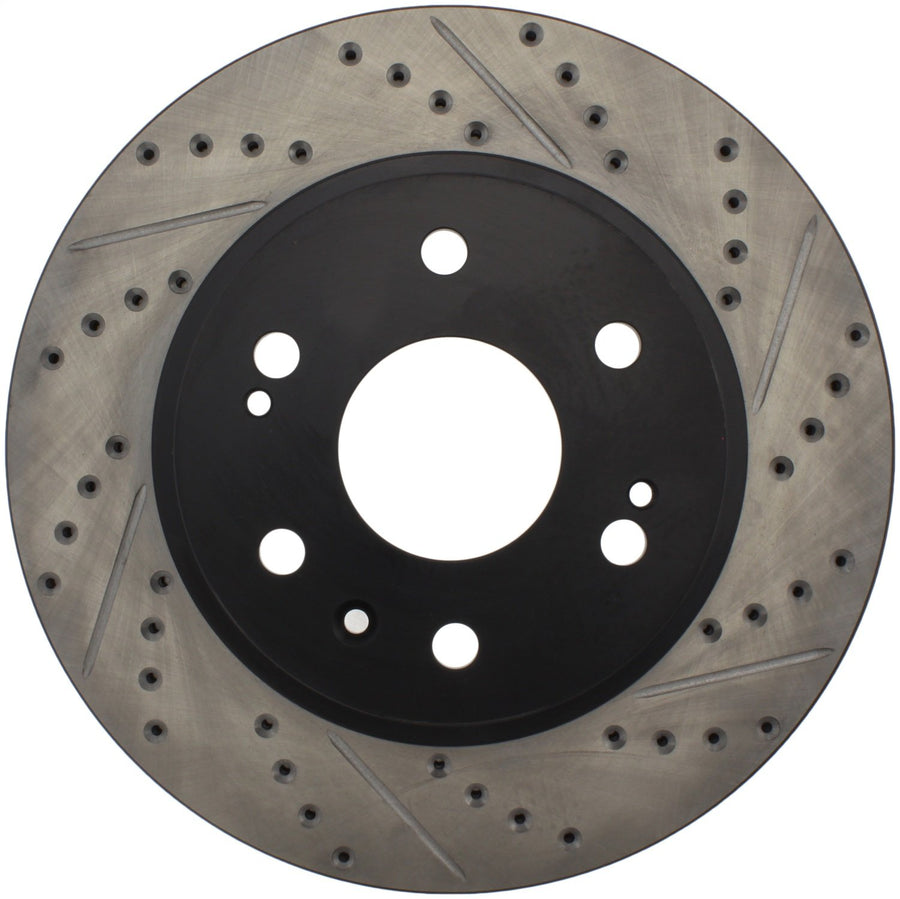 Front Right Power Slot Drilled And Slotted Rotor Chevrolet Avalanche 1500 07-08