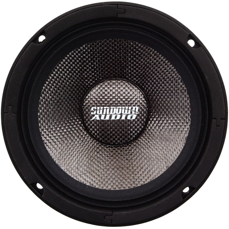 NeoPro-10 v.4 Sundown Audio 10" Pro Audio Midrange Speaker - 150-340W RMS, 8 Ohm, Carbon Fiber Cone, Neodymium Motor, High SPL, Competition Grade Car Loudspeaker