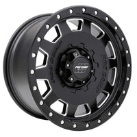 WHL PRO COMP 17X965.5 SATIN BLACK/MILLED 2500 lbs.