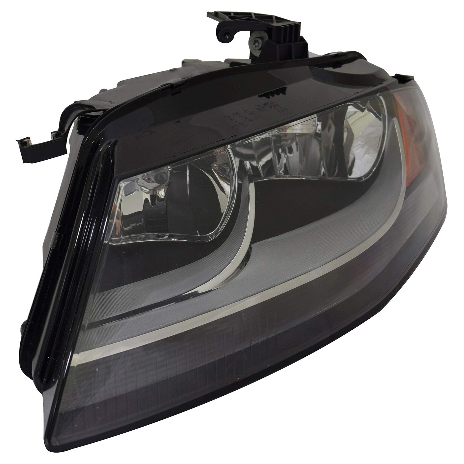 Left TYC Headlight Assembly Compatible with 2009-2012 Audi A4