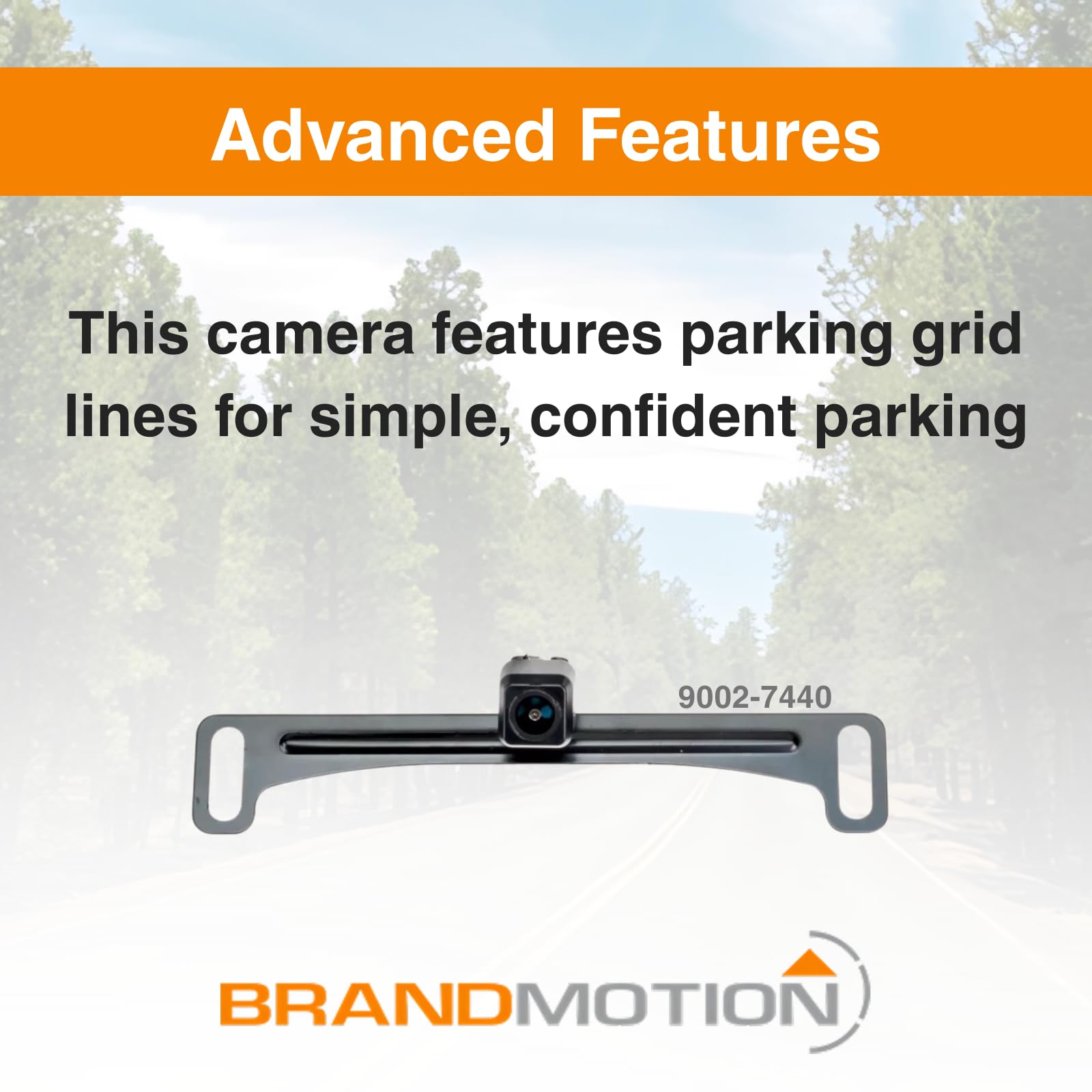 Factory Tailgate Harness Brandmotion 9002-7440 with Dual Mount Camera fits 2011-2016 F250 F350 Super Duty with Factory Rear Vision | Waterproof Case with Anti-Fog Lens | Easy Install