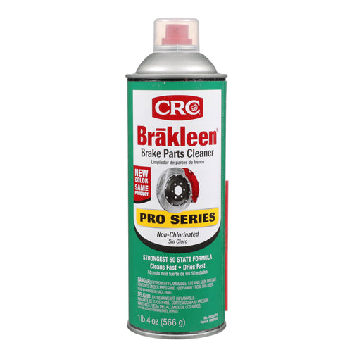 Brake Cleaner Spray CRC Brakleen 1003663 BPC Pro Series Non-Chlorinated 50 State Formula, 20 oz, [1 Pack]