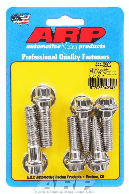 Bell Housing ARP (444-0902) Bolt Kit, Stainless Steel