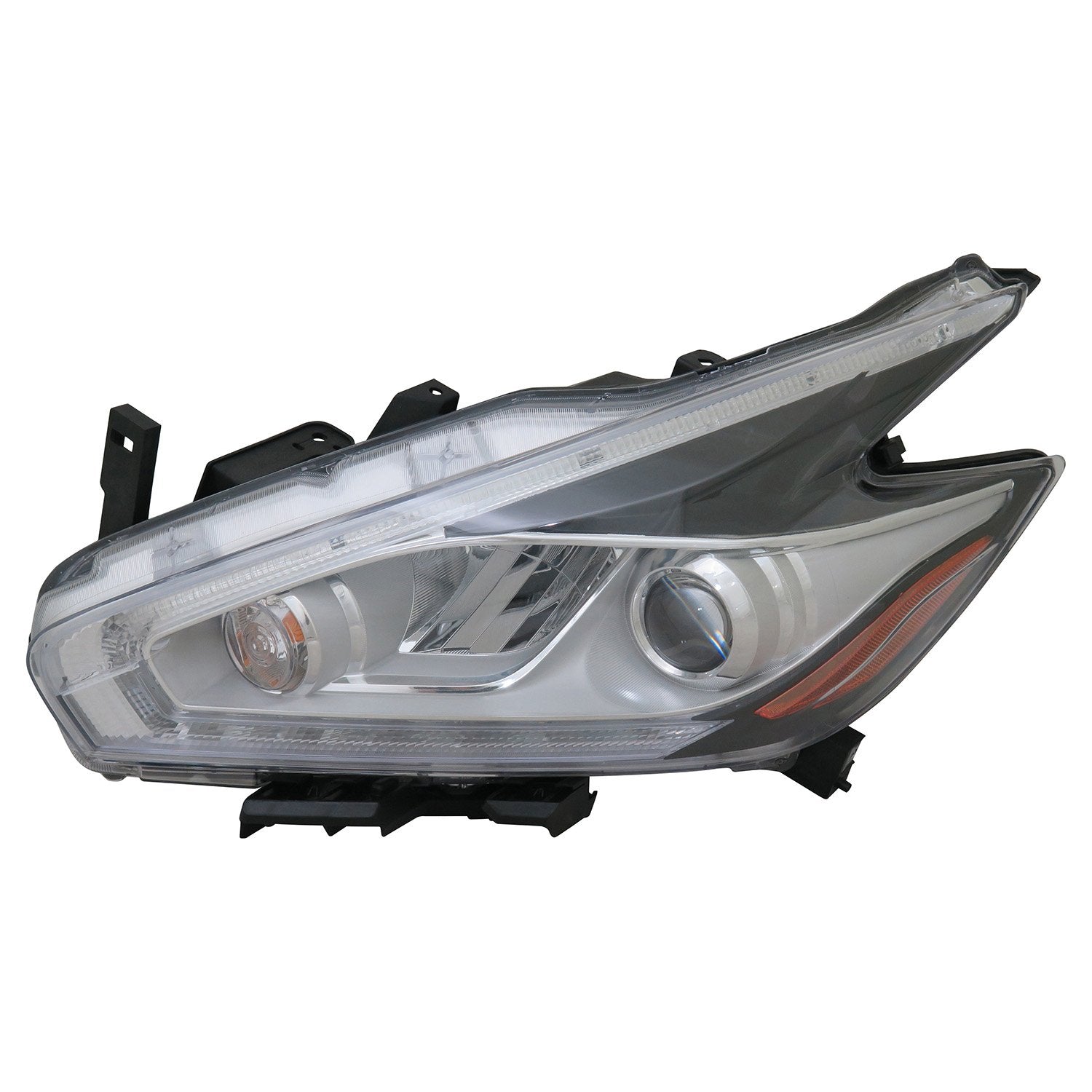 Left TYC Headlight Assembly Compatible with 2015-2018 Nissan Murano