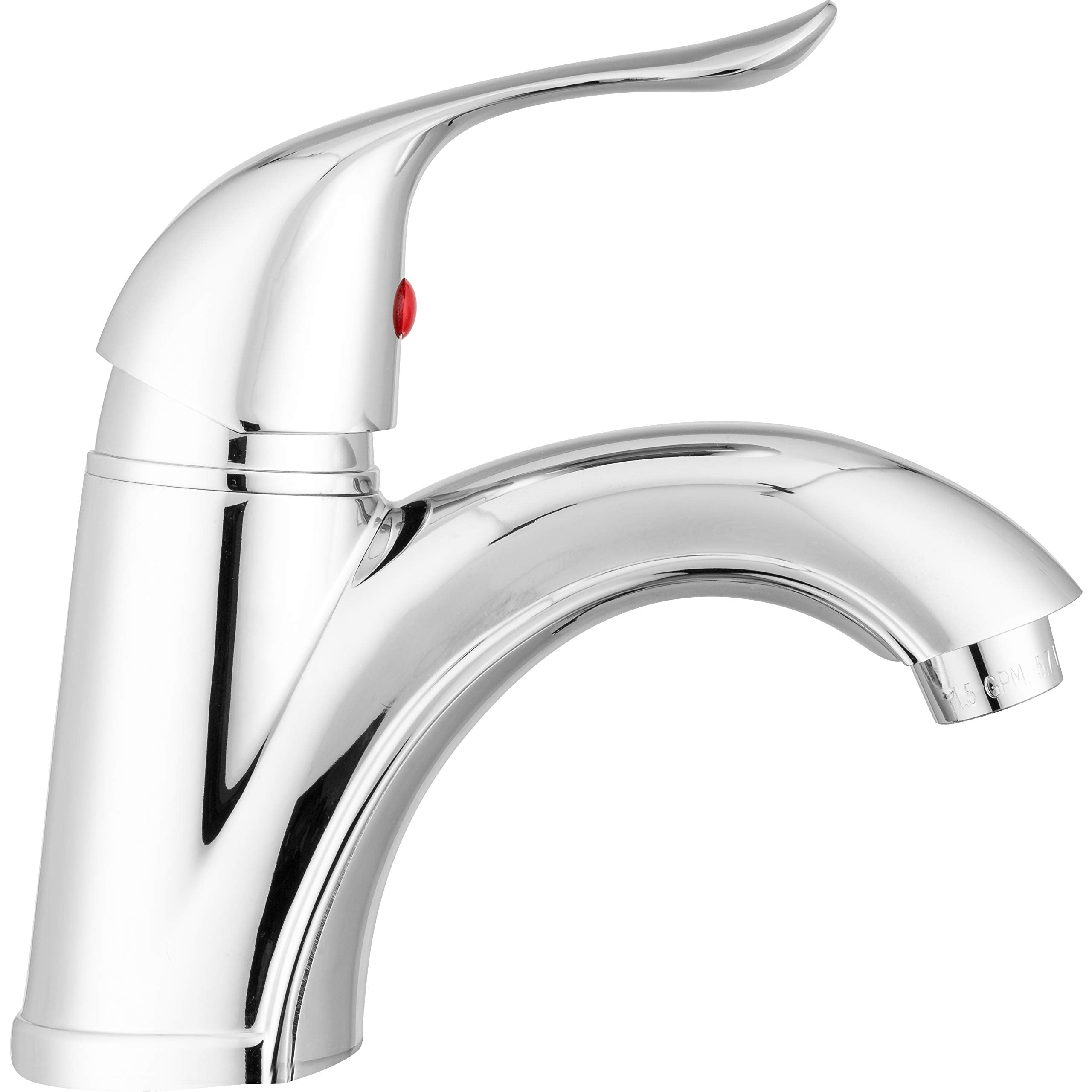 Dura Faucet RV DF-NML202-CP Single Handle One Hole Bathroom Faucet (Chrome)