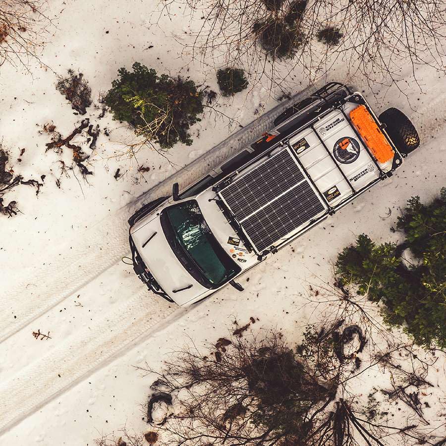Go Power 200W Overlander-E Solar Expansion Kit - 12V Panels, MC4 Connectors for Easy Integration, Ideal for Expanding Factory Installed 200W Go Power! RV Solar Panels and Overlander Kits