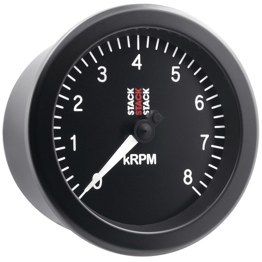 AutoMeter Tachometer ST100-08, Sport, 88Mm, Black, 0-8K RPM