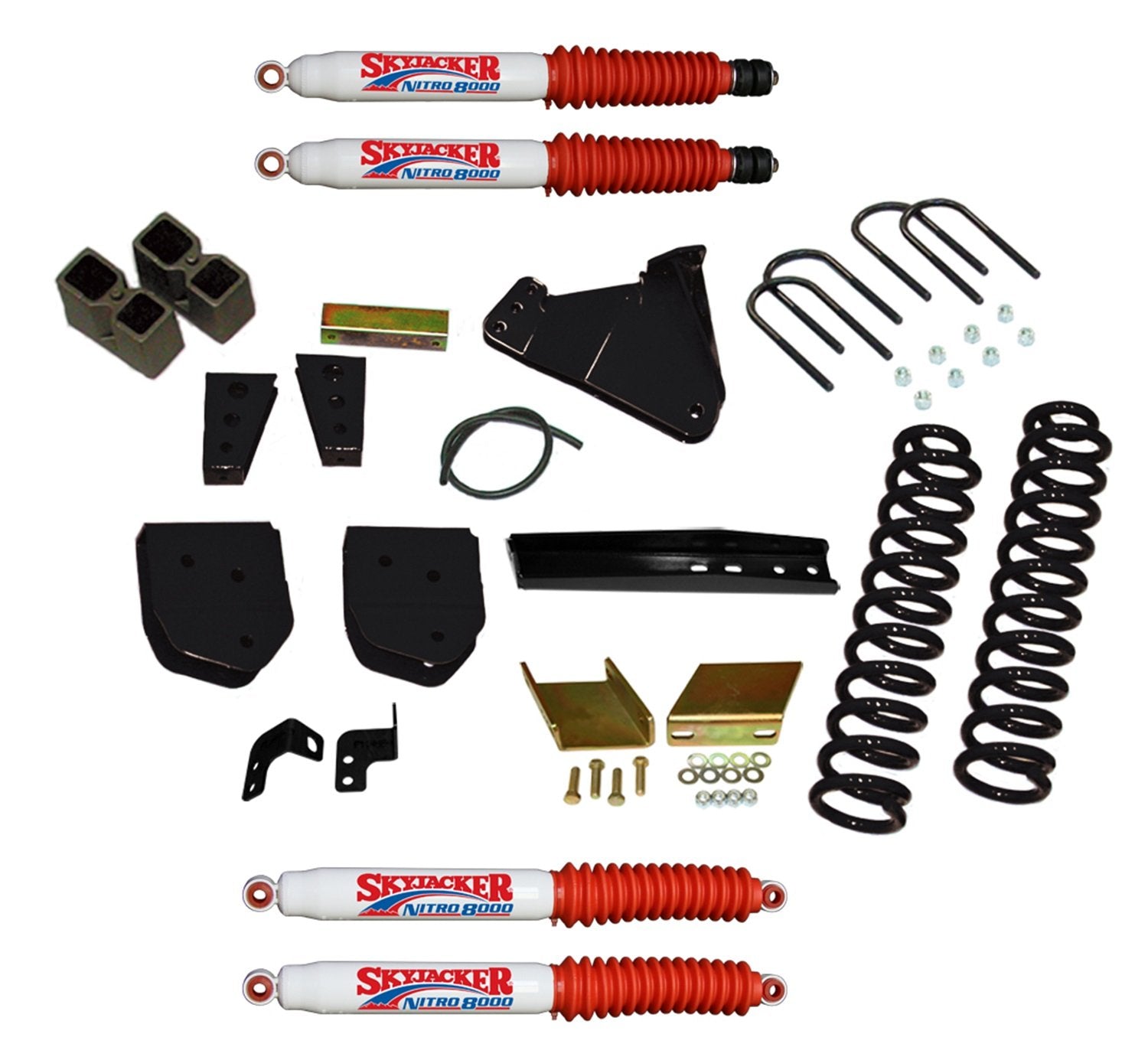 Suspension Lift Kit Skyjacker F11451KH-N w/Shock Nitro Shocks 4 in. Lift