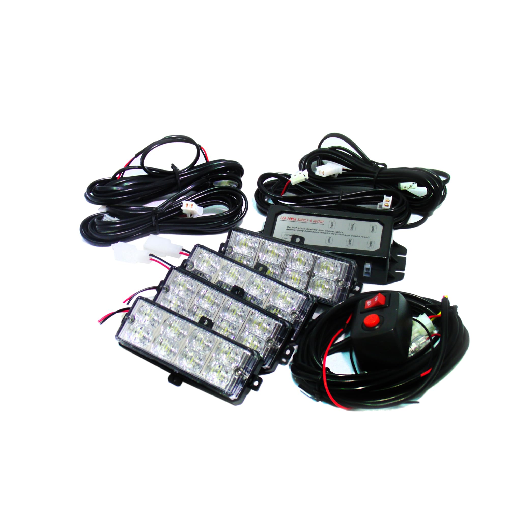 RS-281-4LED-A Race Sport LED Strobe Light Kit