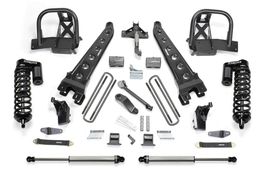 Fabtech 6" 4WD RAD ARM SYS W/DLSS 4.0 C/O& RR DLSS 2011-13 FORD F450/550 10 LUG