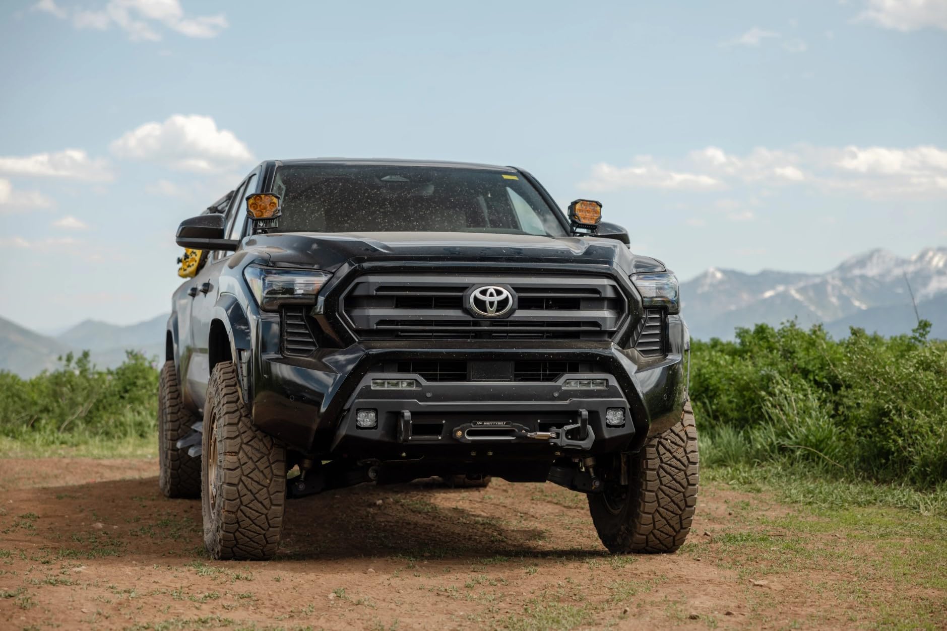 Toyota Tacoma Smittybilt Hidden Winch Front Bumper - Fits 24+ Tacoma – SB61258W