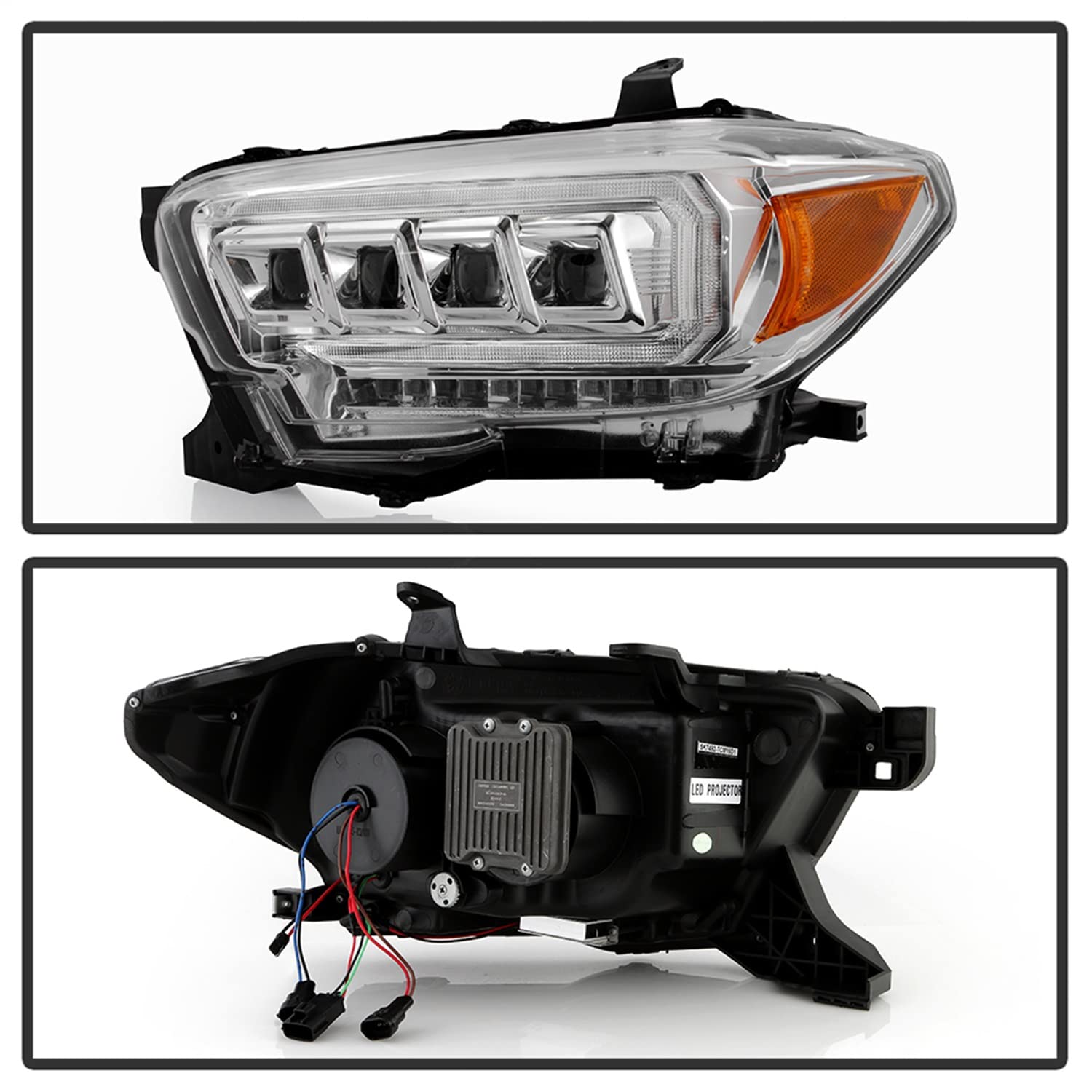 Projector Headlight Spyder - (PRO-YD-TT16HALAP-C)