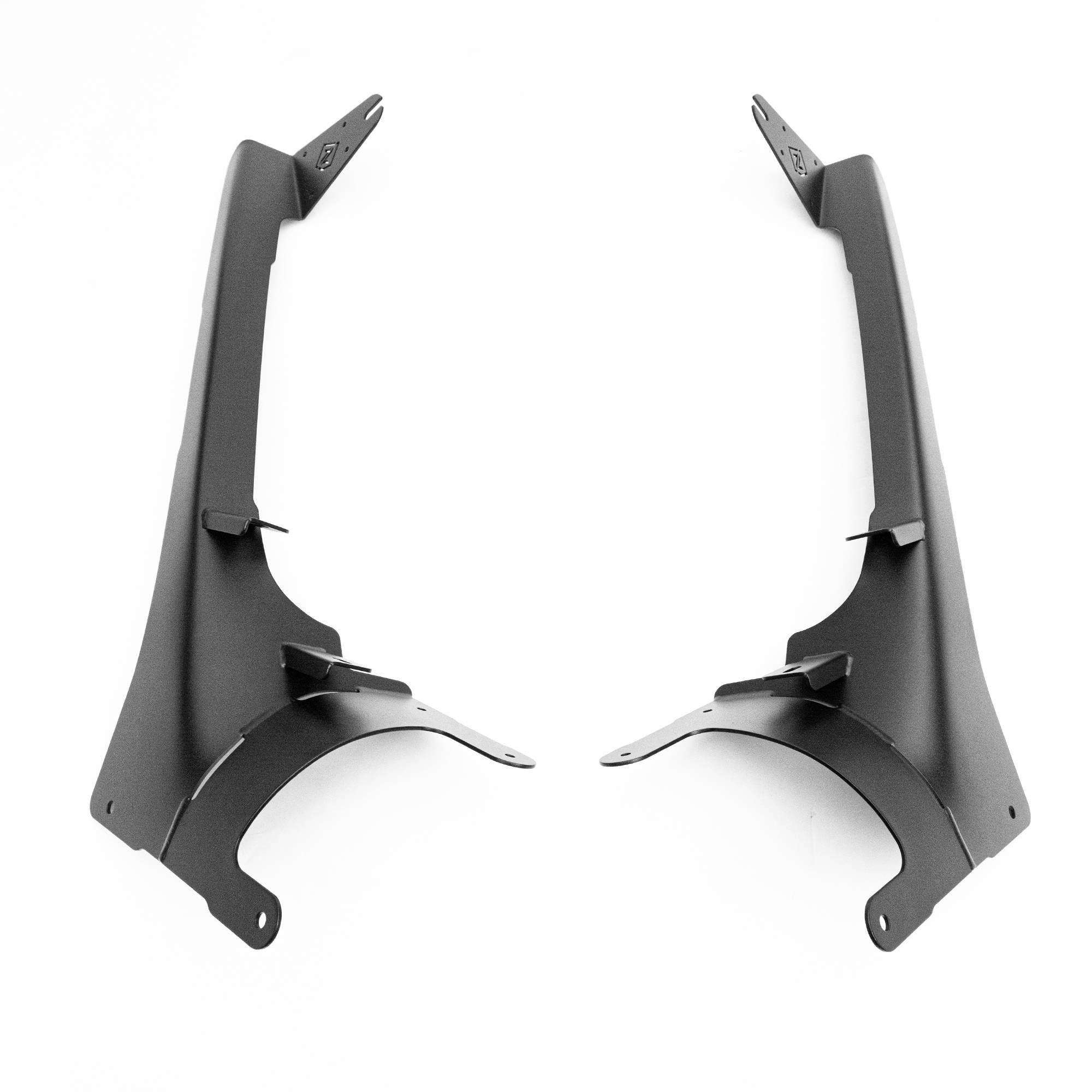 ZROADZ Front Roof LED Bracket Z934931-BK4 2019-2022 Jeep Gladiator Black
