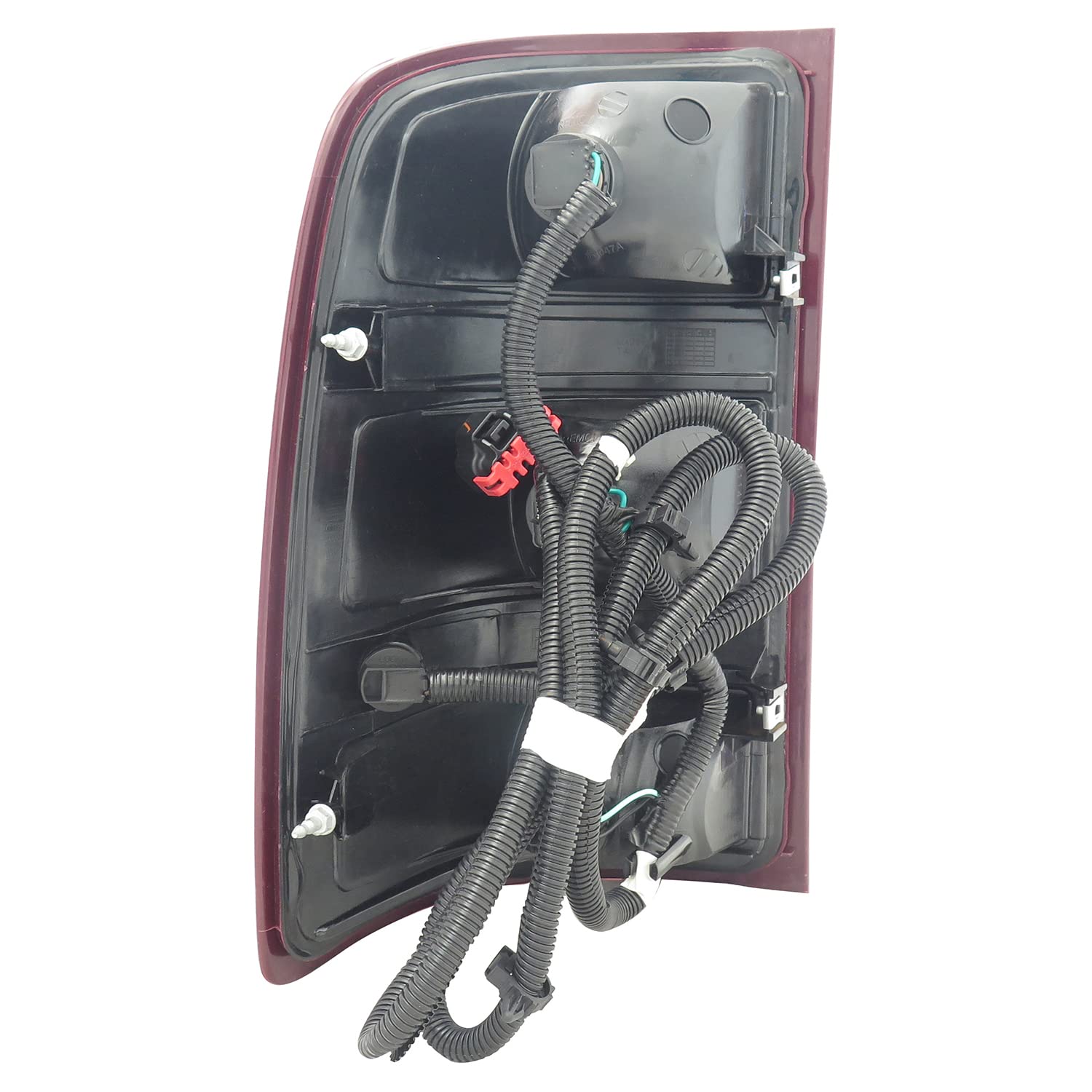 Right TYC Tail Light Assembly Compatible with 2010-2012 GMC Sierra Pickup