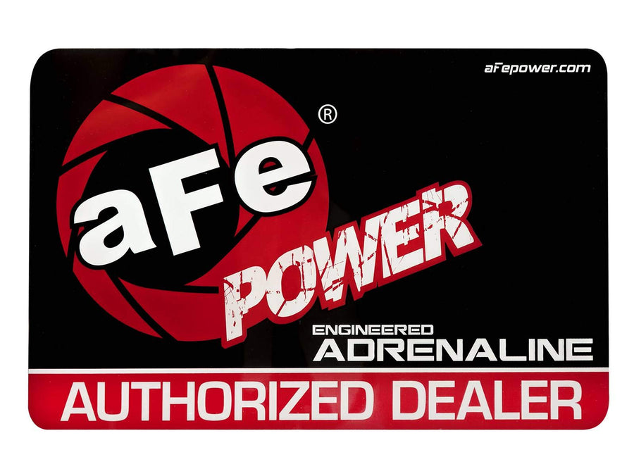 aFe Filters 40-10080 aFe Window Cling Decal Medium Power aFe Power Window Cling Decal