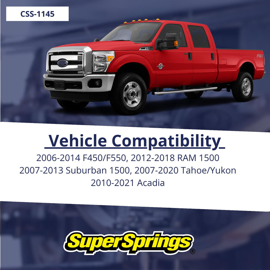 CSS-1145 SuperSprings | SumoSprings Coil for various applications | 1.45 inch inner wall height
