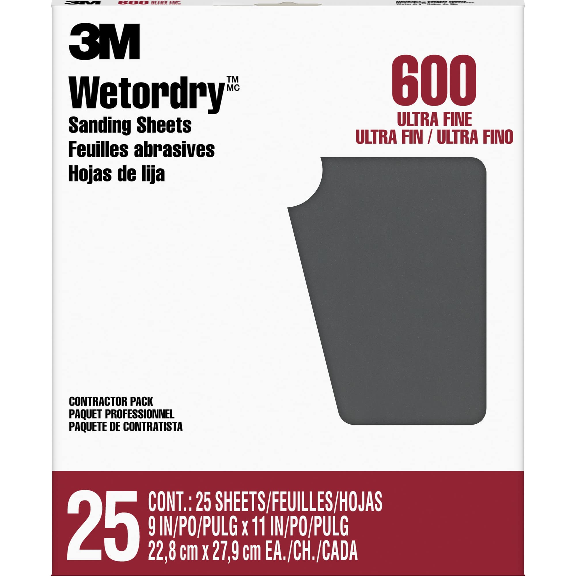 Sand Paper 3M 88619NA 99419, 9" x 11"