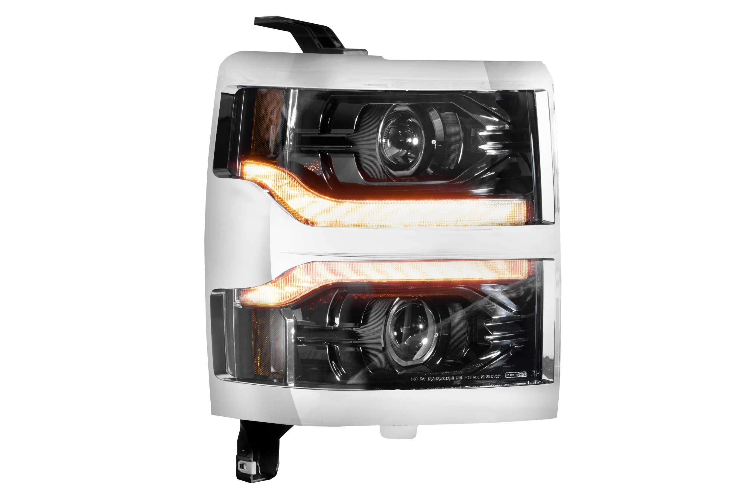 XB Headlight Grille Trim Bezels: LF543 (Chrome/Pair) LF543.C