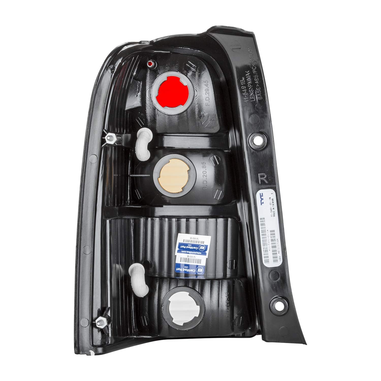 Ford Escape TYC 11-5491-01 Passenger Side Replacement Tail Light Assembly