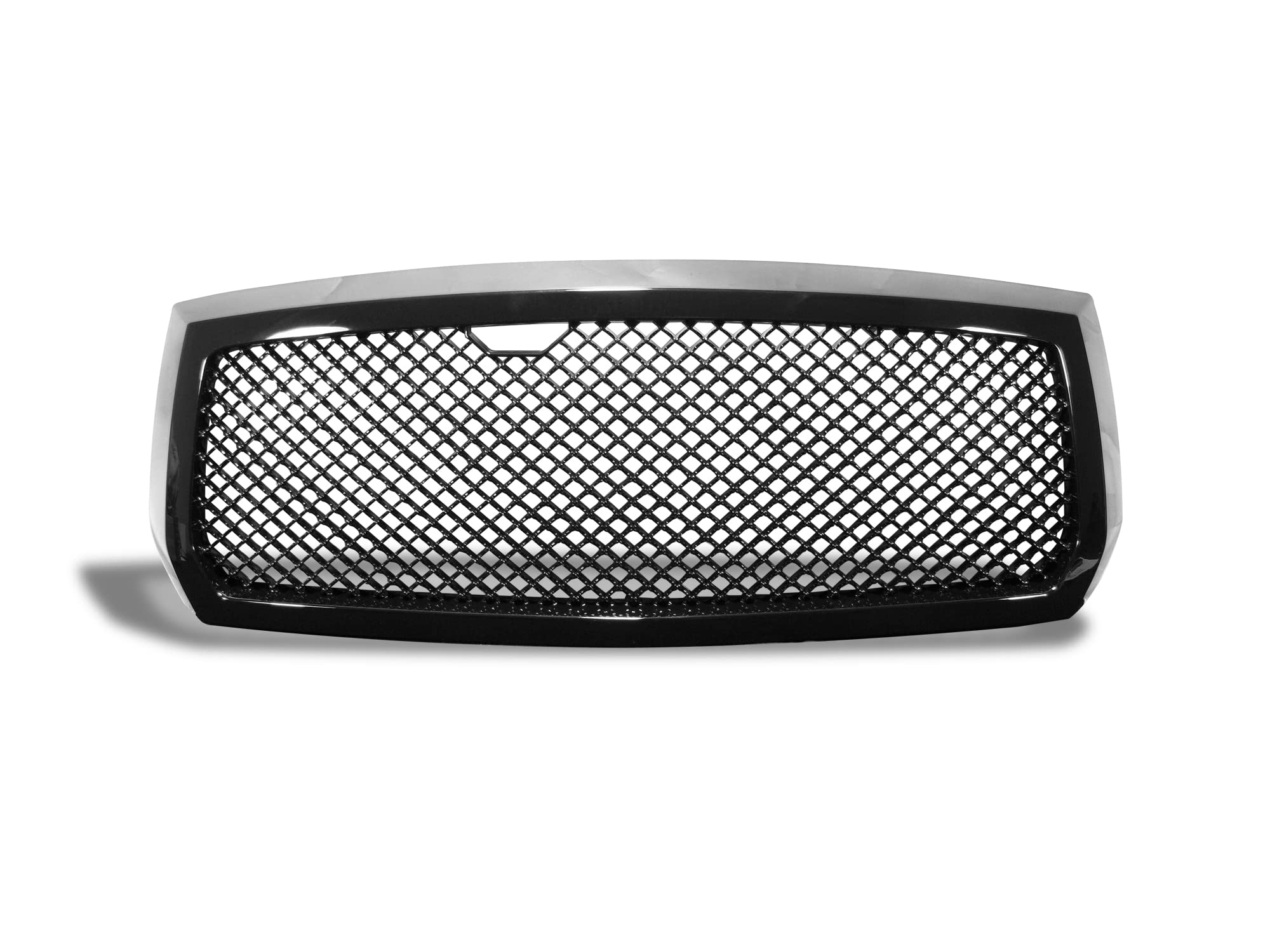 7147713 Armordillo USA Mesh Front Hood Grille - Gloss Black Fits 2005-2007 Dodge Dakota