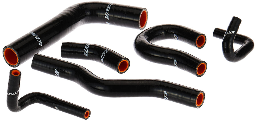 Mishimoto Silicone Radiator Hose Kit MMHOSE-CIV-88BK Fits Honda Civic 1988-1991 Black