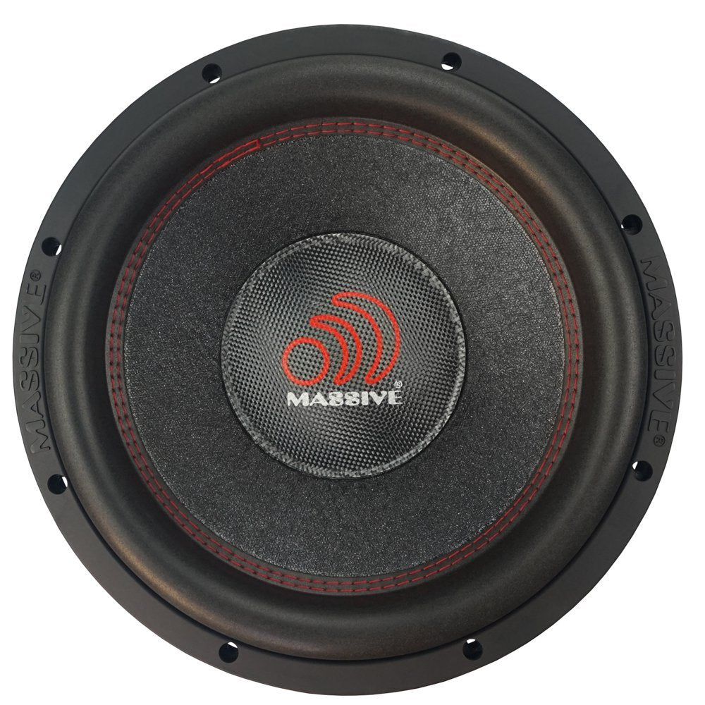 GTR64 6.5" Dual 4 Ohm Subwoofer - 400W RMS by Massive Audio