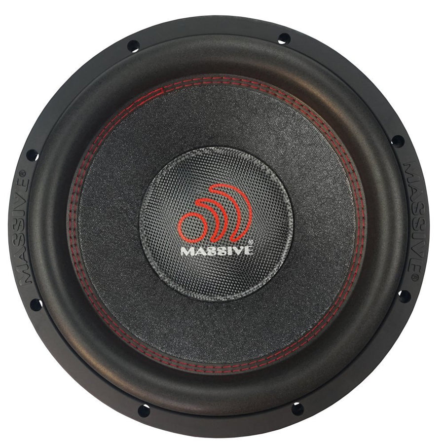 GTR64 6.5" Dual 4 Ohm Subwoofer - 400W RMS by Massive Audio