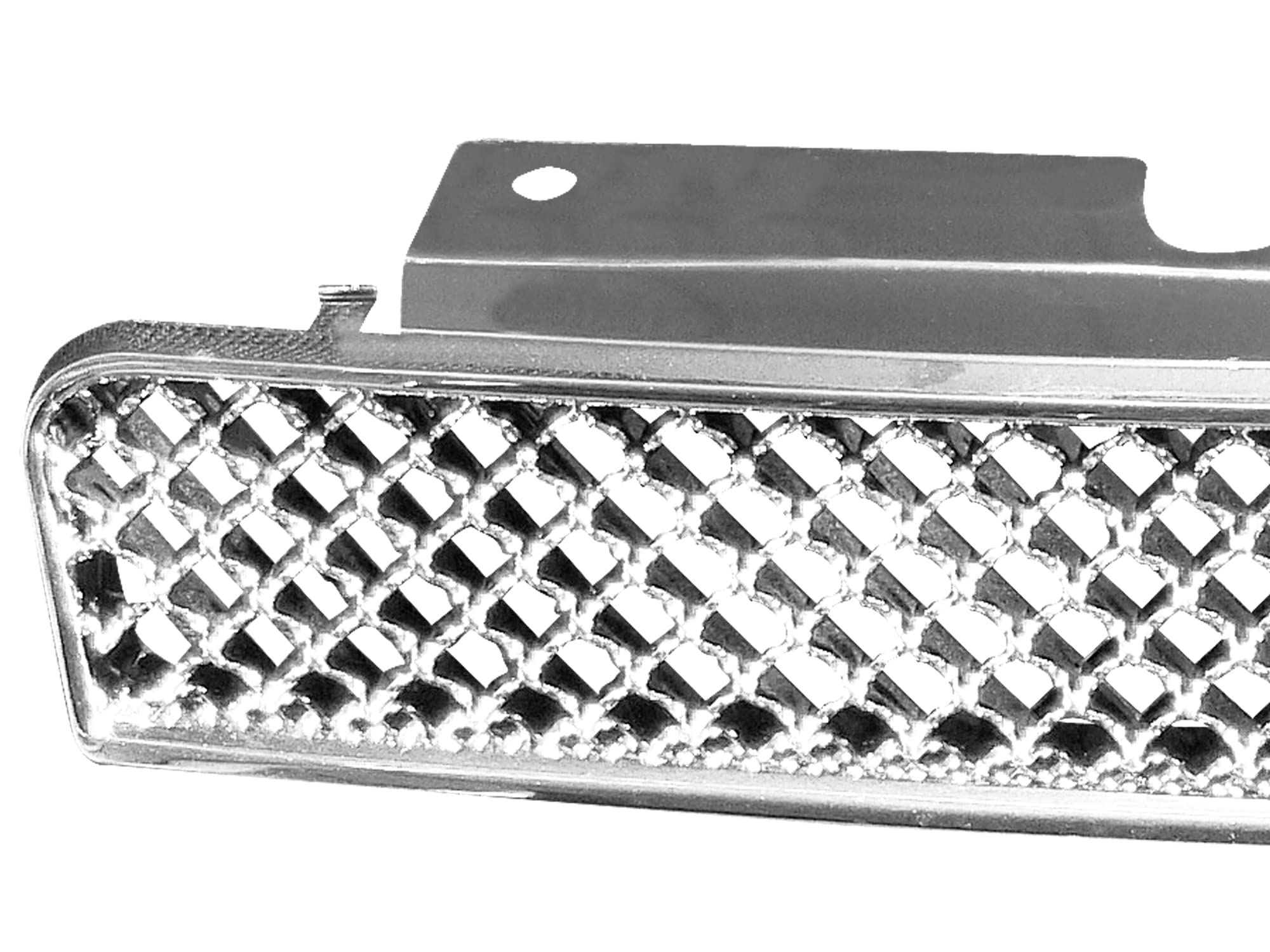 7147157 Armordillo USA Mesh Front Hood Grille - Chrome Fits 2014-2016 Chevy Impala Limited