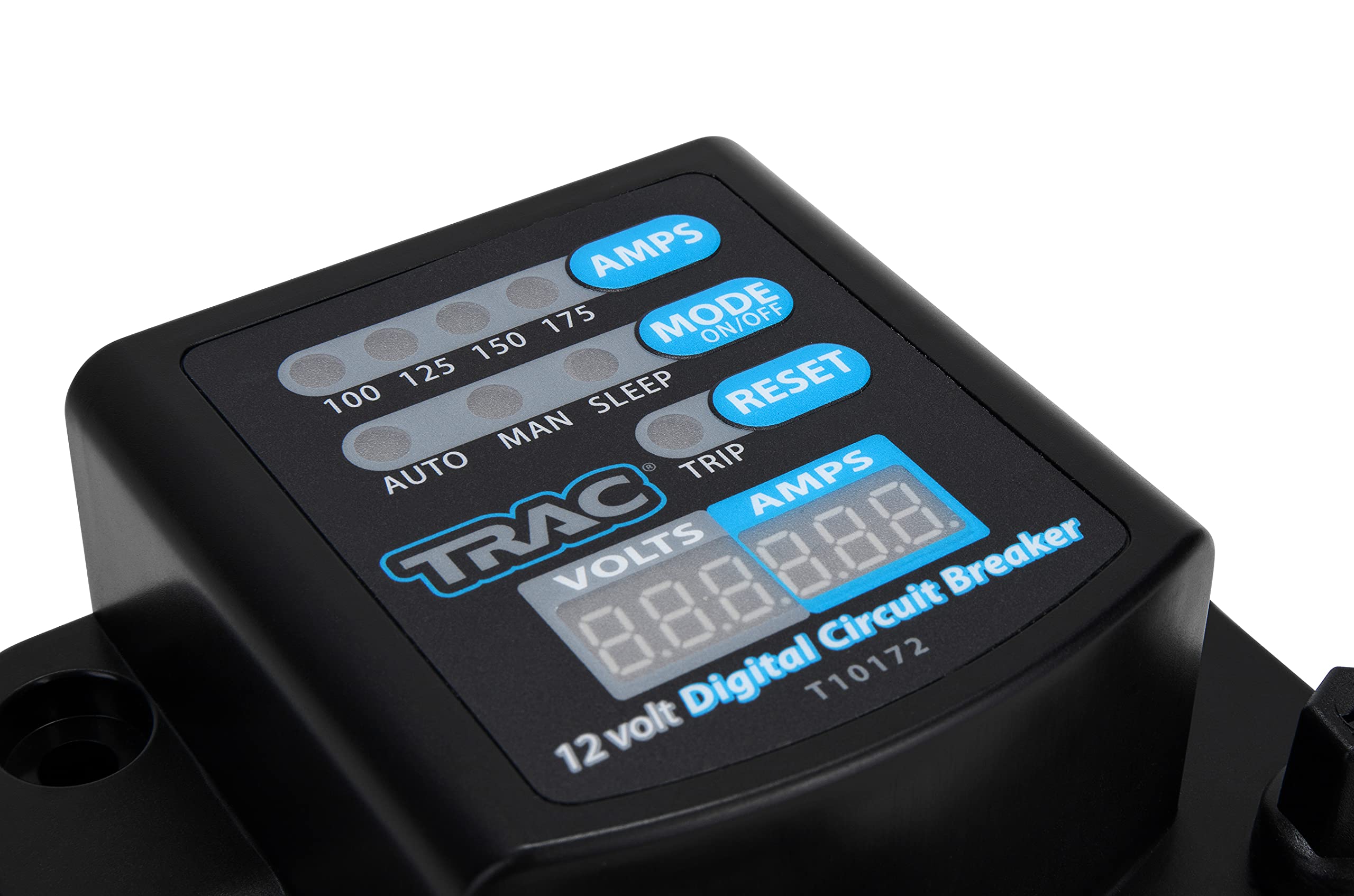Trac Outdoors Digital Circuit Breaker with Display, 75-175 Amp - Design Innovative Eliminates the Inaccuracy of Thermal Breakers - Waterproof (69403)