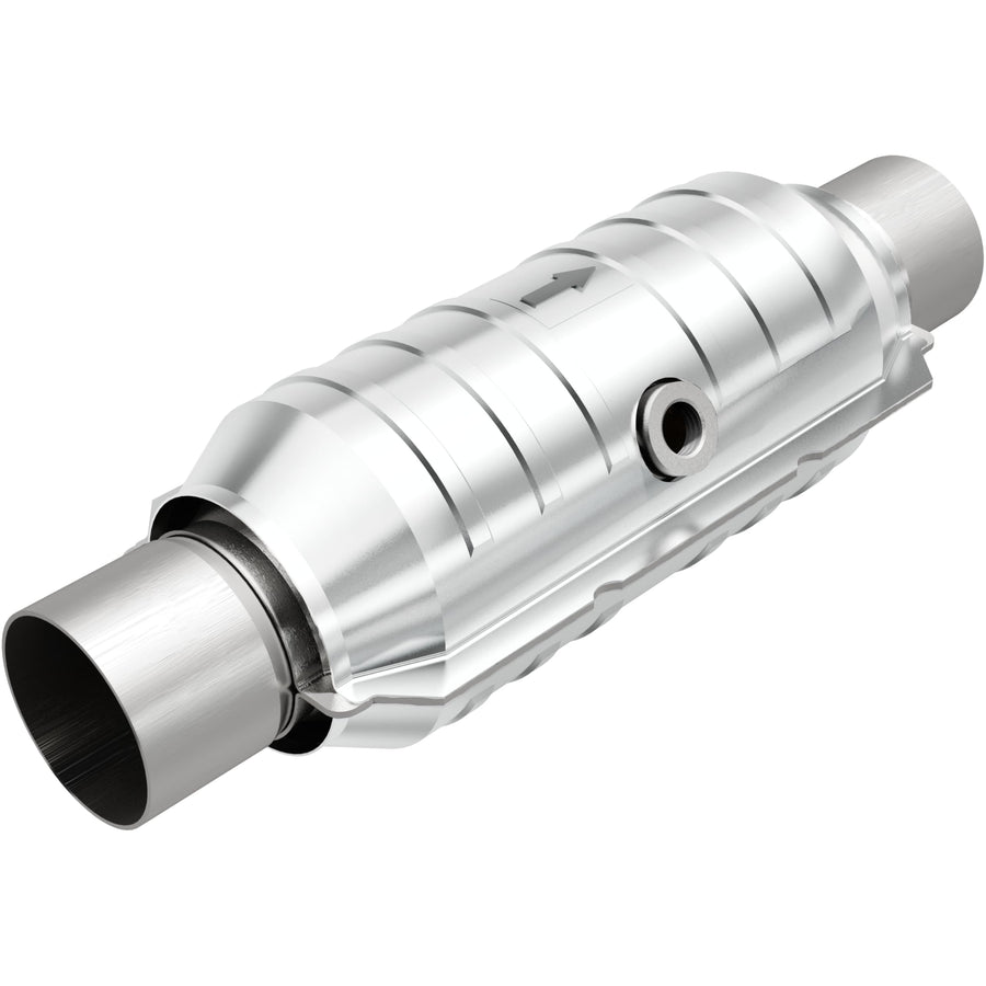 Catalytic Converter MagnaFlow 51356: 2.5"/2.5" Inlet/Outlet, OEM Grade, Universal Fit (Federal/EPA Compliant)