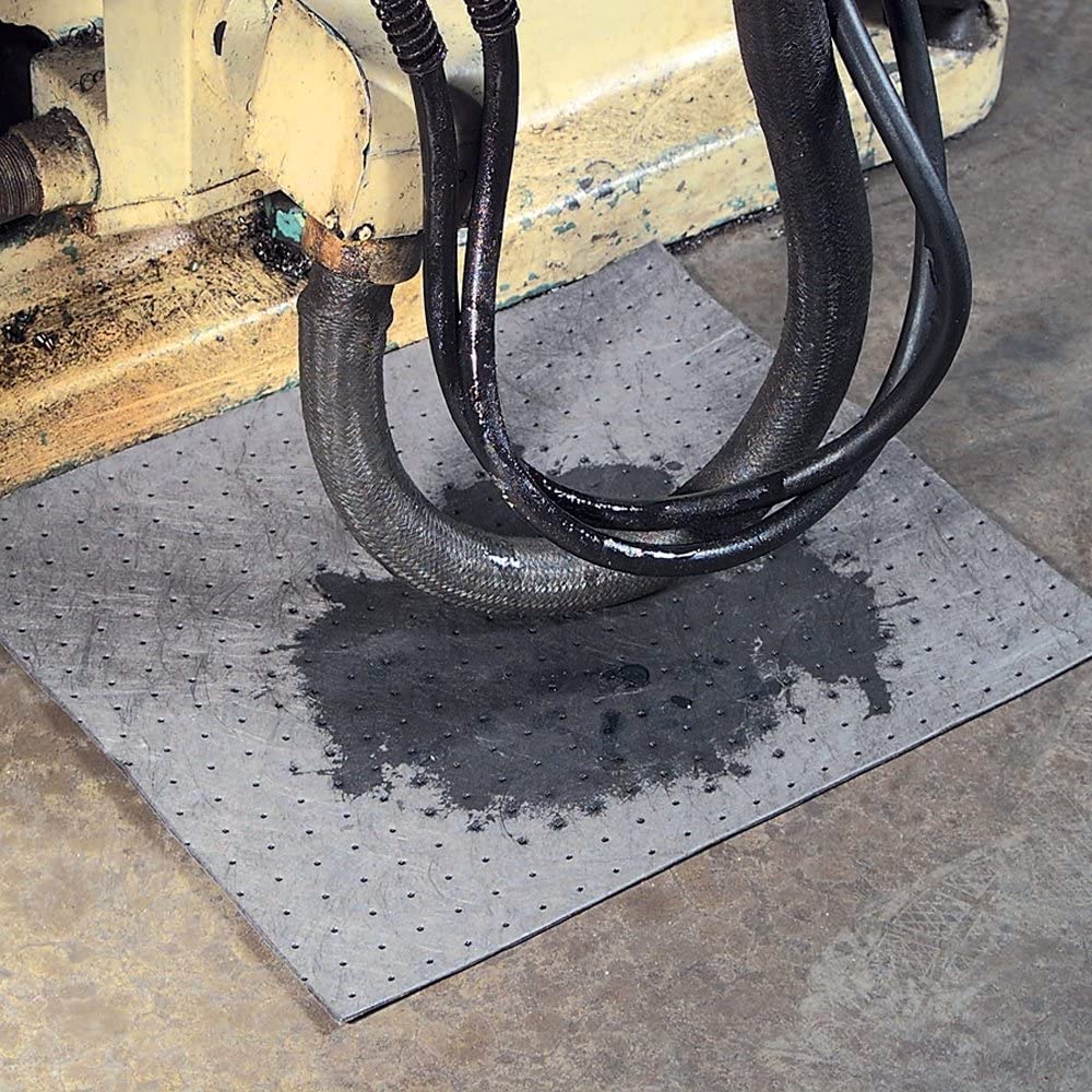 Absorbent PIG Mat Pads | Heavyweight | 15" W x 20" L | Each Pad Absorbs 28.16 oz | 100-Count | MAT240