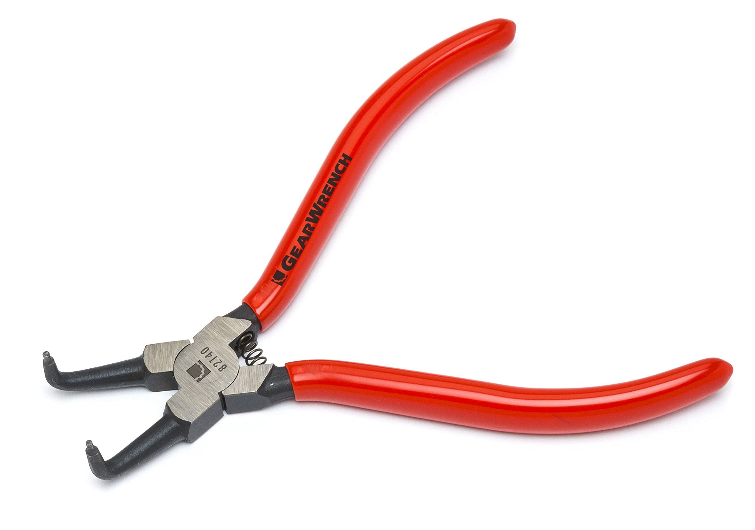 GEARWRENCH 9" Fixed Tip Internal Snap Ring Pliers, 90° - 82146 Black