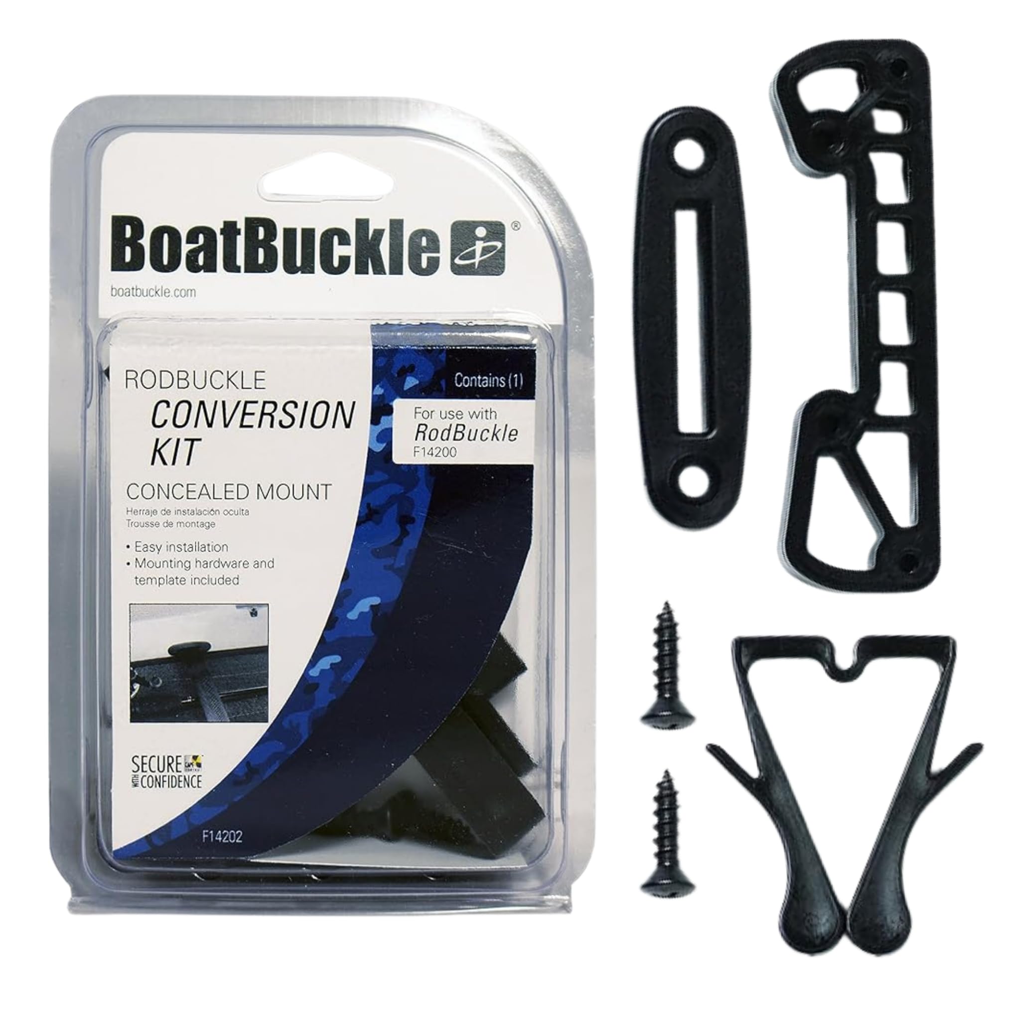 RodBuckle BoatBuckle Concealed Mounting Kit