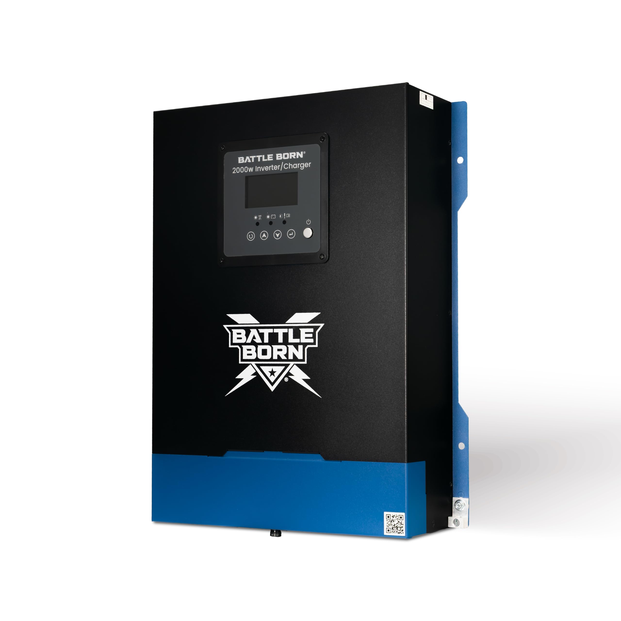 2000W Battle Born Inverter/Charger - Pure Sine Wave AC Power with High Surge Capability - Built for RV, Marine, Solar, & Off-Grid Power Systems