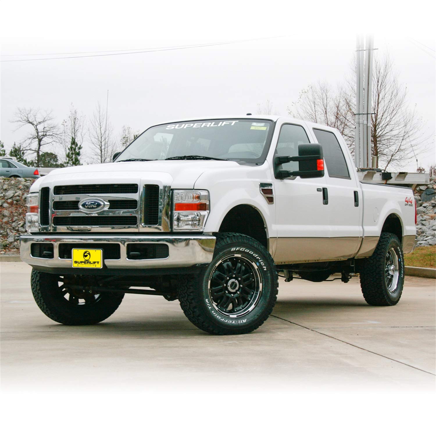 K1008 | Superlift | 2" Lift Kit - Complete Lift Kit with Front & Rear Superlift Shadow Series Shocks | Fits 2011-2016 Ford F-250 / F-350 4WD