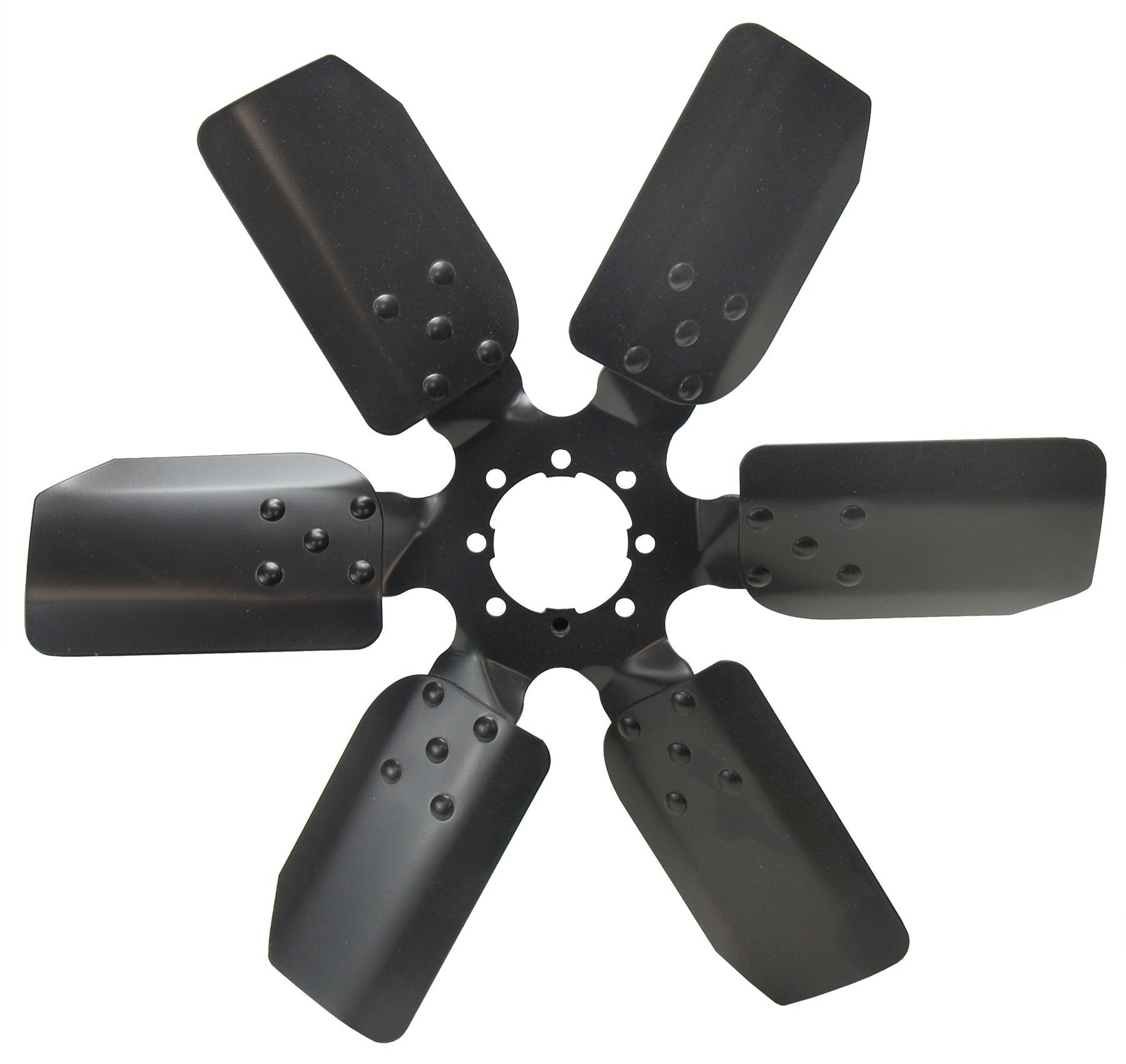 Derale Heavy Duty 17919 Fan Blade Series 1000 19" Steel Clutch Fan Reverse Rotation, Black