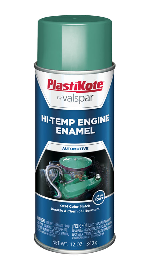 Engine Enamel PlastiKote 225 Alpine Green, 12 oz.