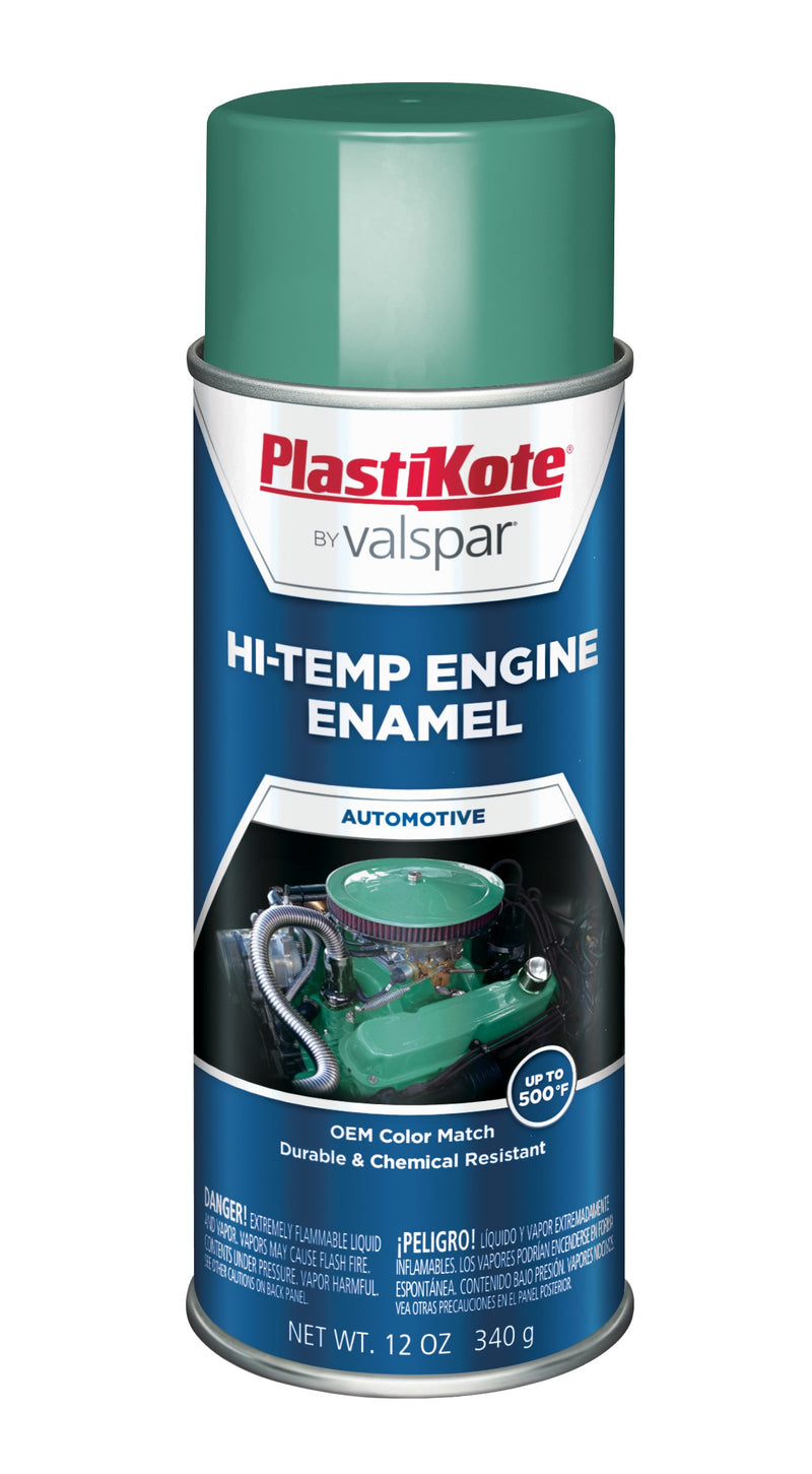 Engine Enamel PlastiKote 225 Alpine Green, 12 oz.