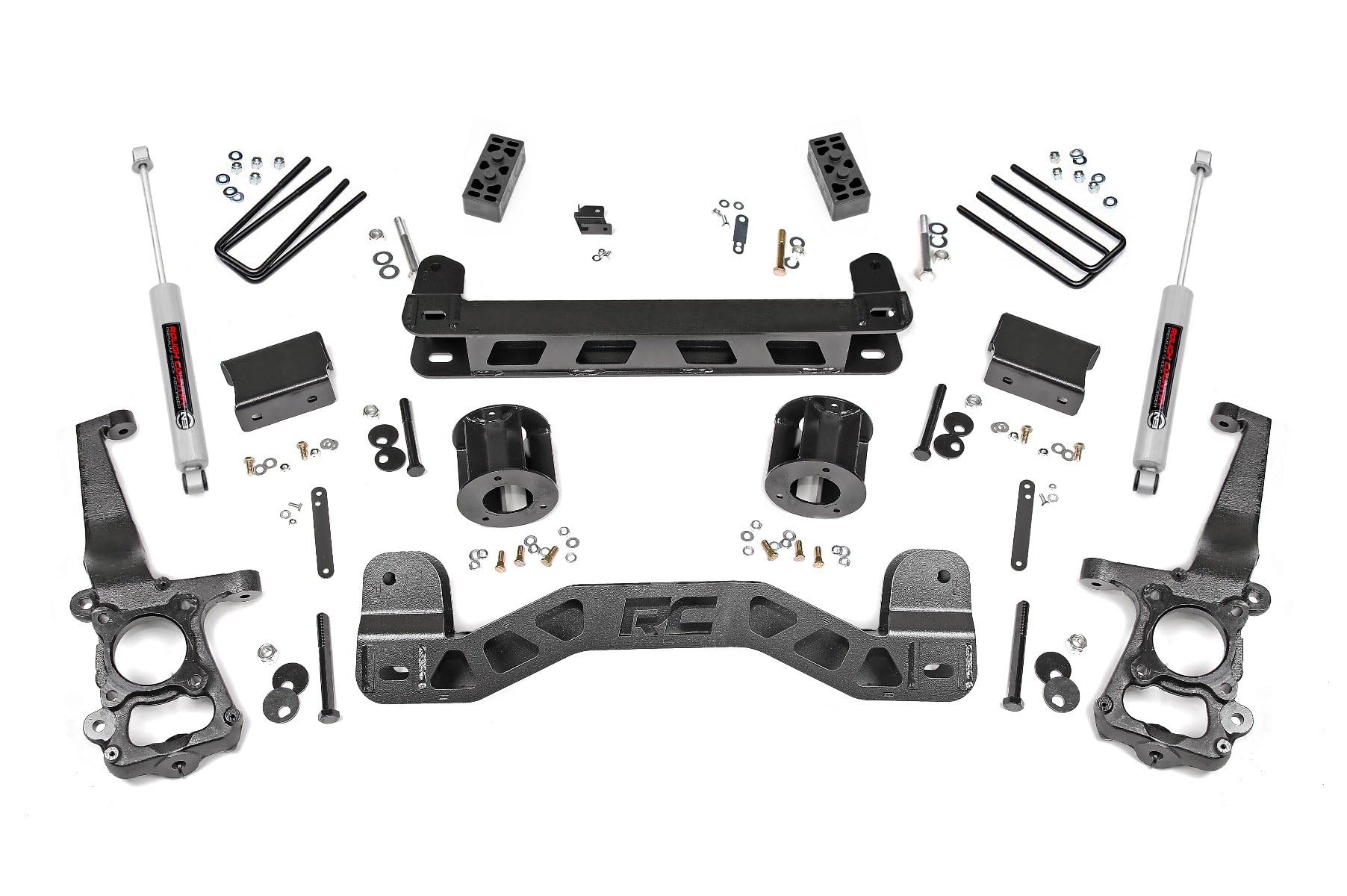 4" Suspension Lift Kit Rough Country for 2015-2020 Ford F-150 2WD - 55130
