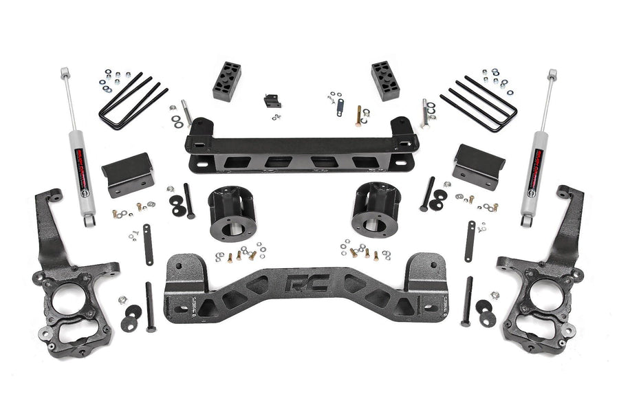 4" Suspension Lift Kit Rough Country for 2015-2020 Ford F-150 2WD - 55130