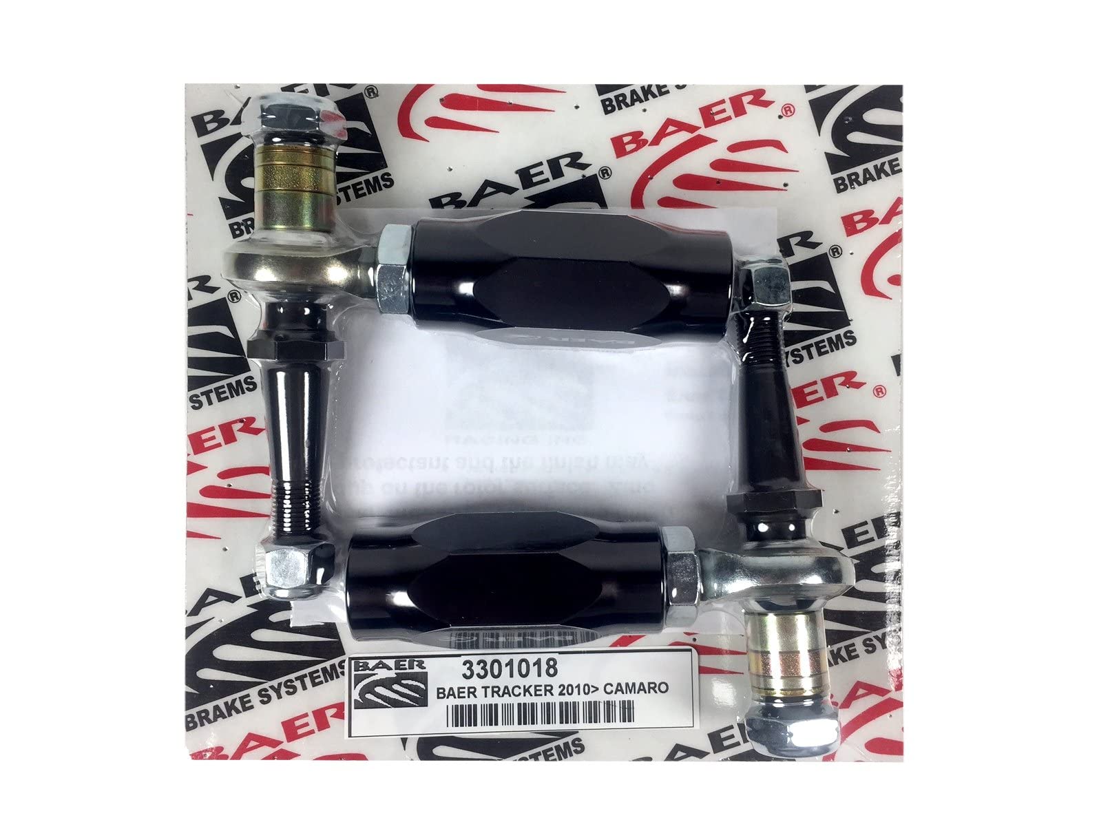 Tracker Baer Brakes Adjustable Tie Rod Ends - Pair 3301018