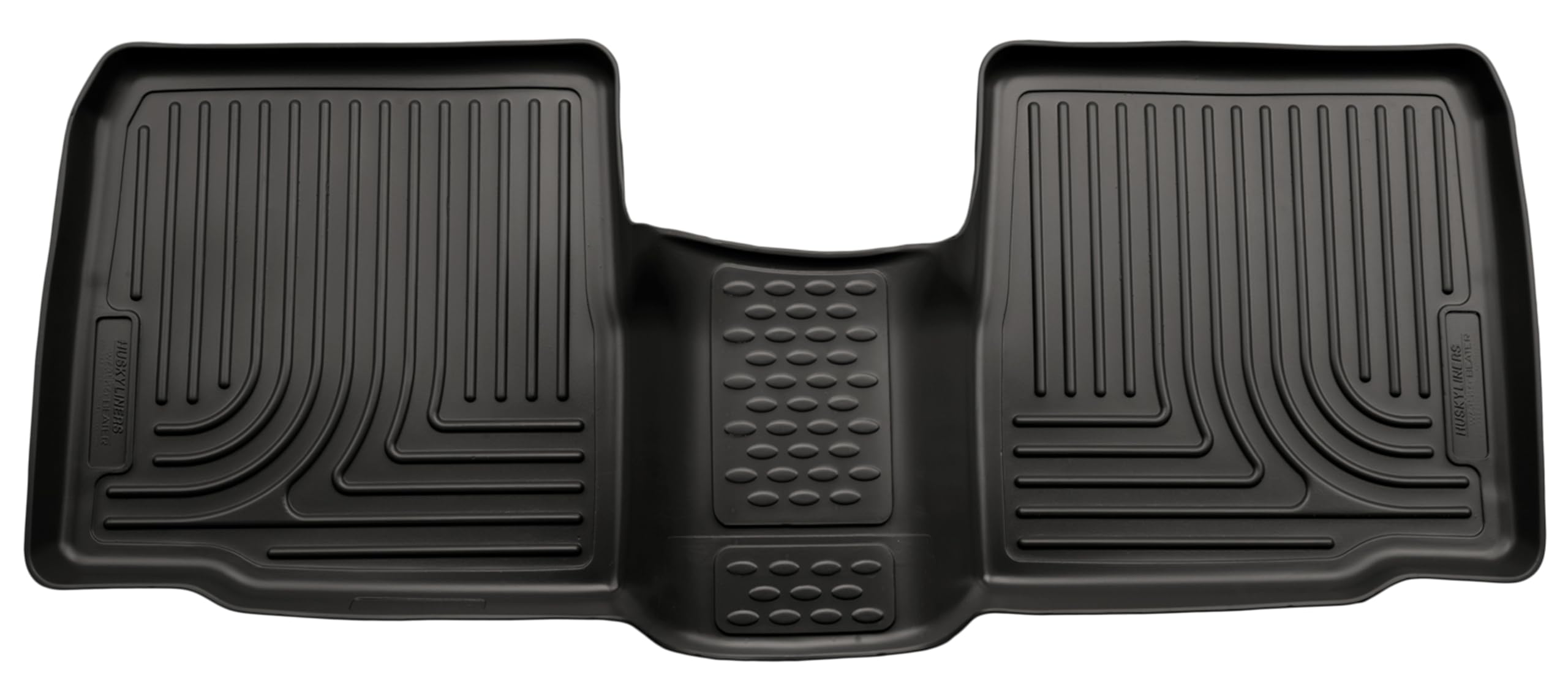 Weatherbeater Husky Liners Floor Mats | Fits 2009-2016 Lincoln MKS | 2nd Row, 1-pc Black - 12991