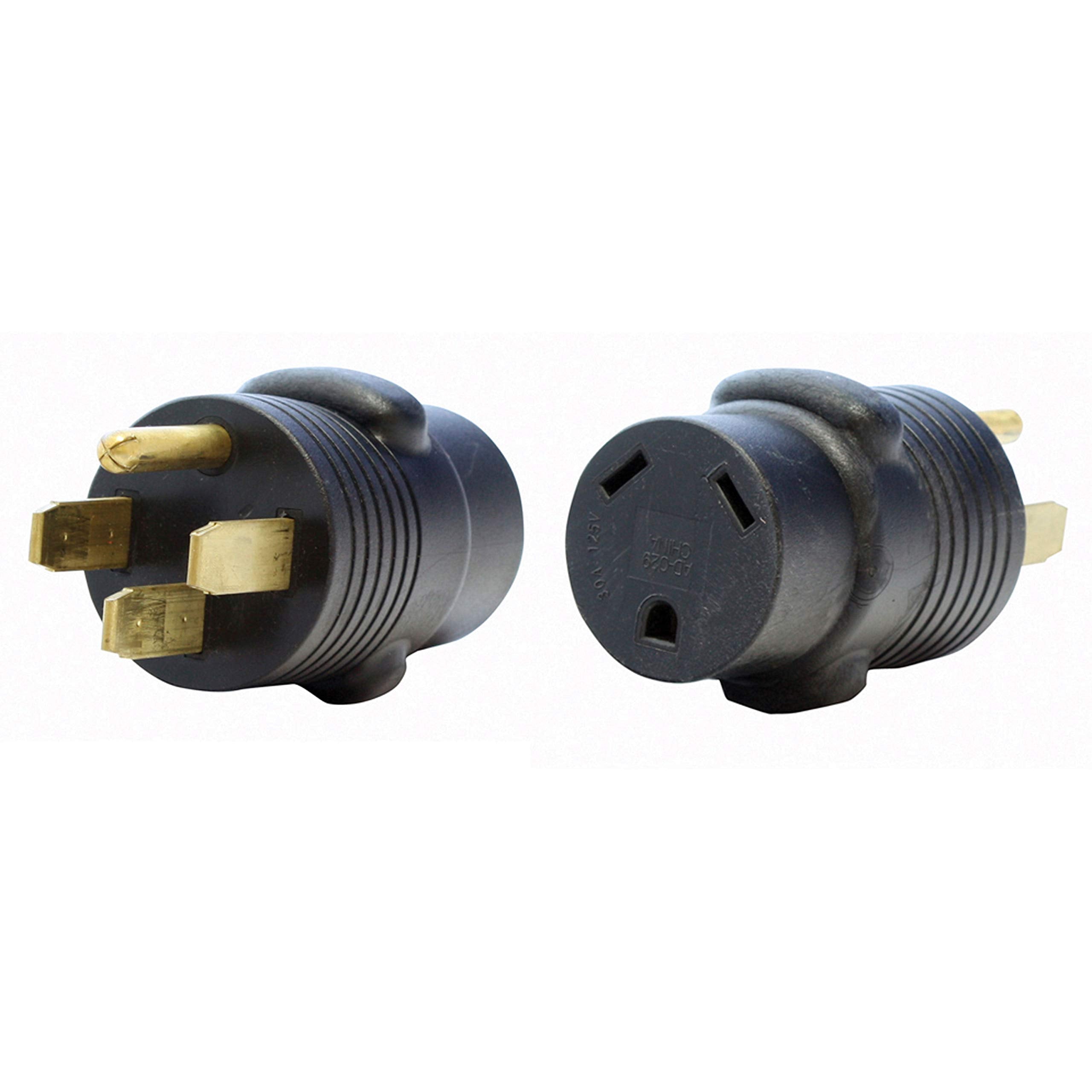 Mighty Cord Valterra A10-5030A Adapter Plug - 50AM to 30AF, Black