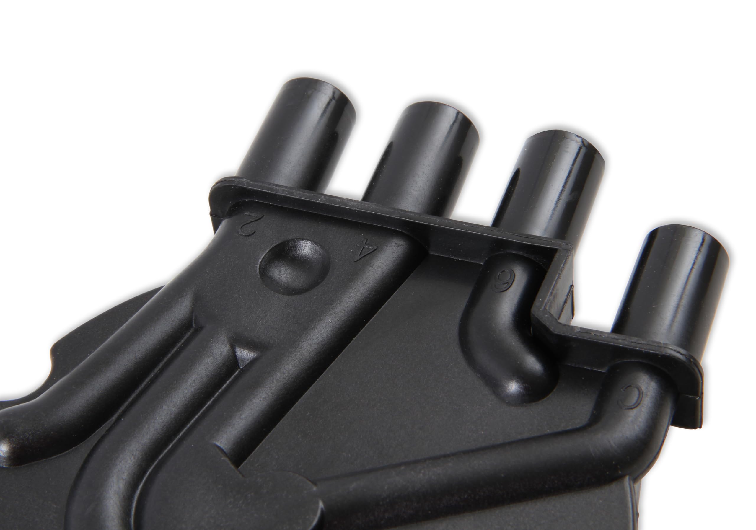 Distributor Cap ACCEL 120142 - Socket Style - Crab - Black