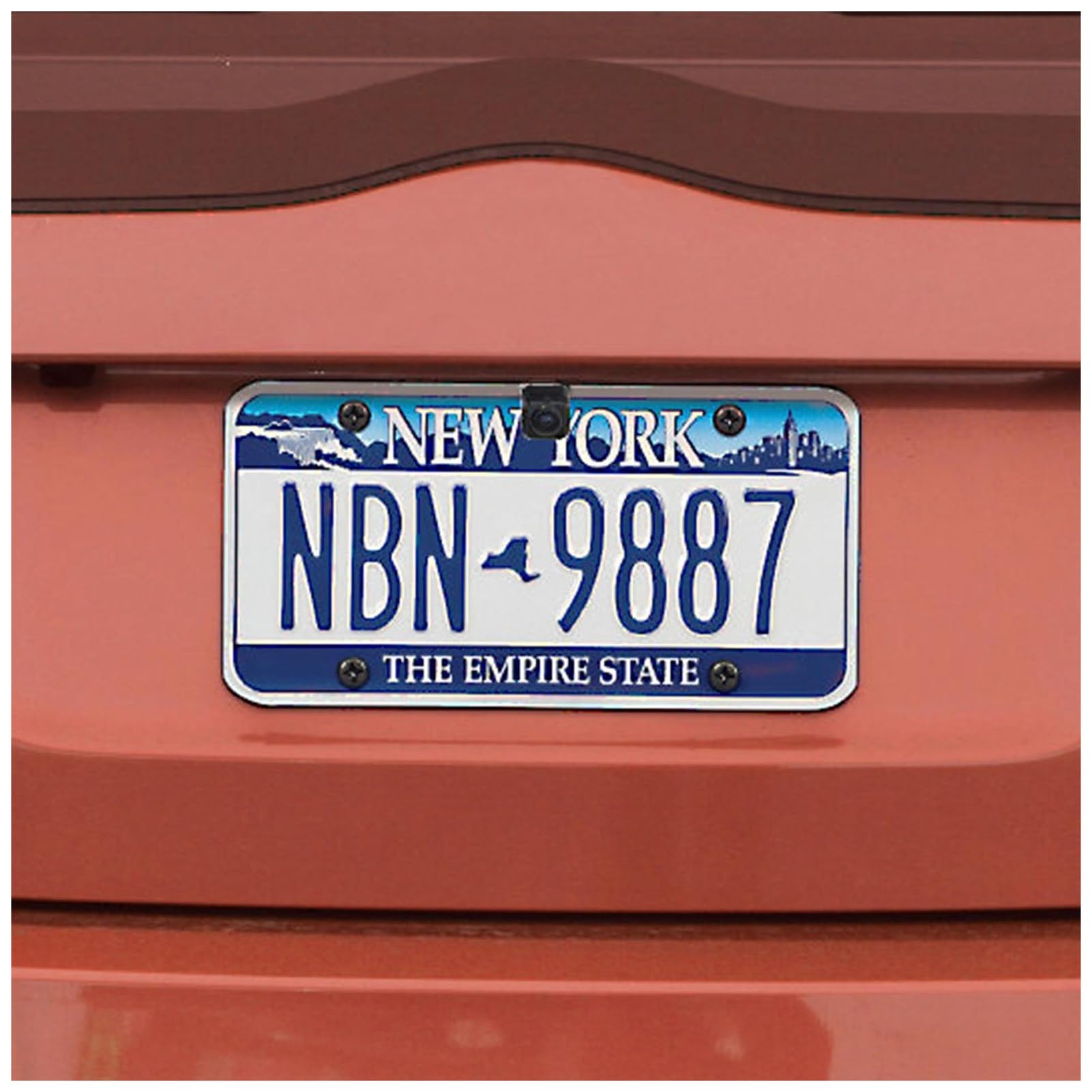 License Plate Audiovox ACA800 Backup Camera with Parking Grid Lines