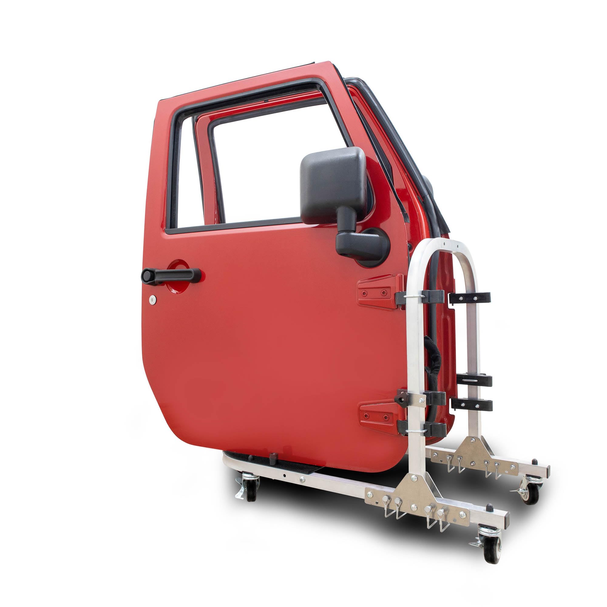 4x4 EZ Rolling Storage Cart 2-Door Rack Foldable fits TJ JK JL Patented